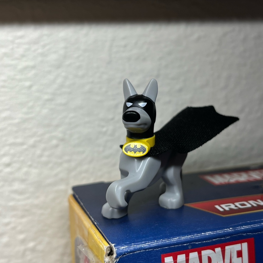 LEGO Batman Dog Toy ACE - Gray and Black